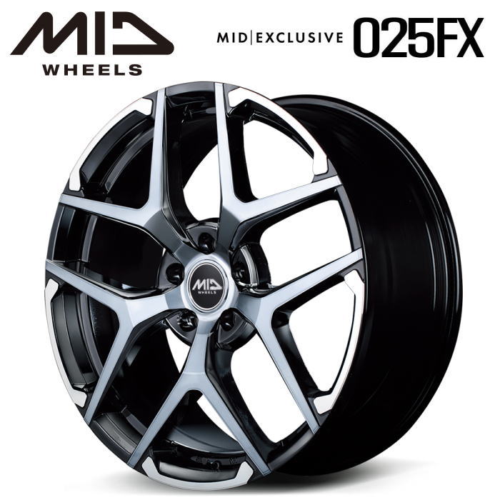 050F Cut Graphite｜MID WHEELS｜日本品質の安全と技術を誇る