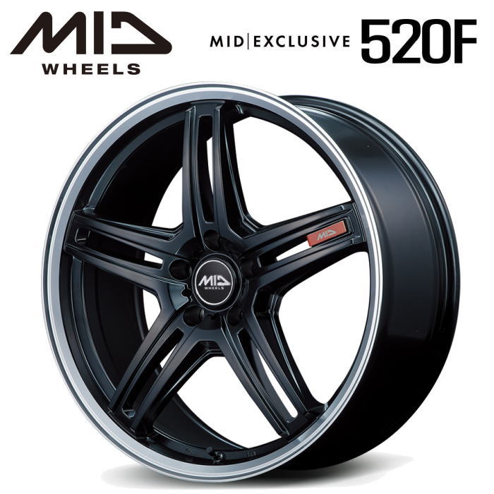 MID RMP 520F 4本セット ホイール UX10系 アルミホイール 4枚 1台分