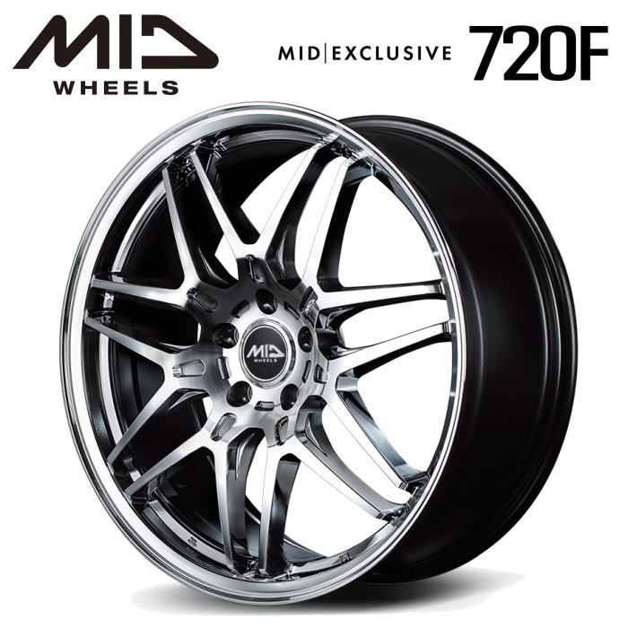 MID RMP 028F 20インチホイール 4本セット ☆中古品 MID RMP 028F 20インチホイール 4本セット☆ - メルカリ