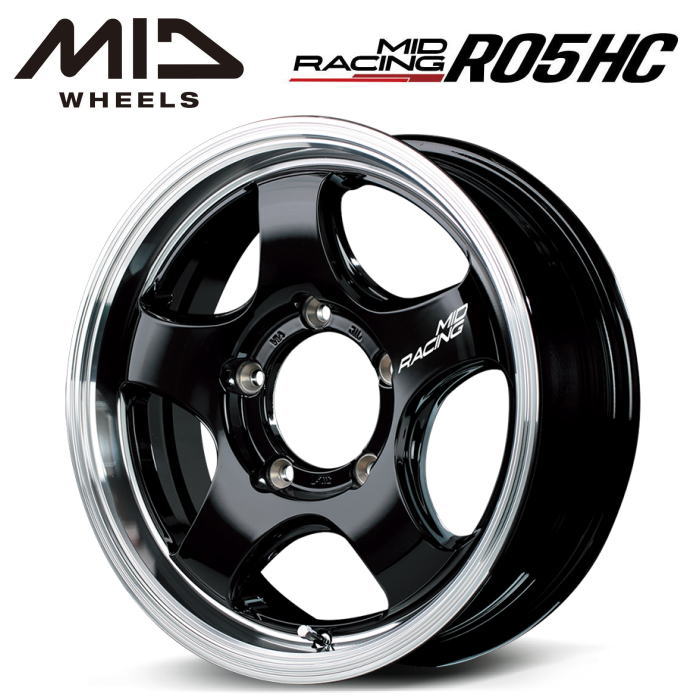 楽天市場】【送料無料・代引き可】【ホイール4本セット】MID MIDRACING 