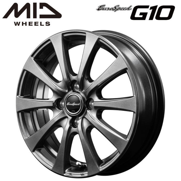 楽天市場】【タイヤ交換可能】軽自動車用 ホイール 4本SET 14-4.5J 4