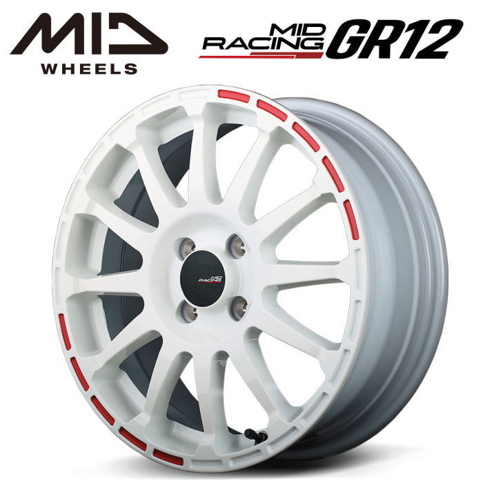 マルカサービス MID RMP RACING GR12 17インチ 4本セット 楽天市場】【送料無料・代引き可】【ホイール4本セット】マルカ