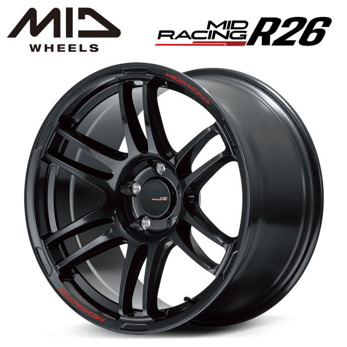 タイヤ・ホイール Mr-Mc M26 CROSS FANG｜MID WHEELS｜日本品質の安全と技術を誇るマルカ