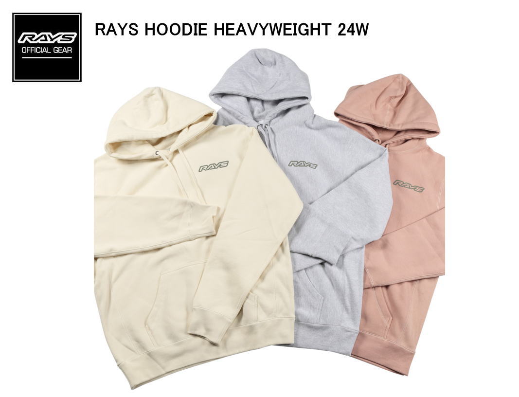 【正規品】レイズ RAYS レイズオフィシャル HOODIE HEAVYWEIGHT 24W|レイブロス 店