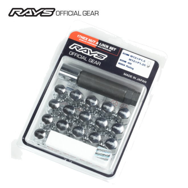 カー用品　ホイールナット　メーカー(レイズ) 楽天市場】【正規品】レイズ RAYS ホイールナット ロックナット