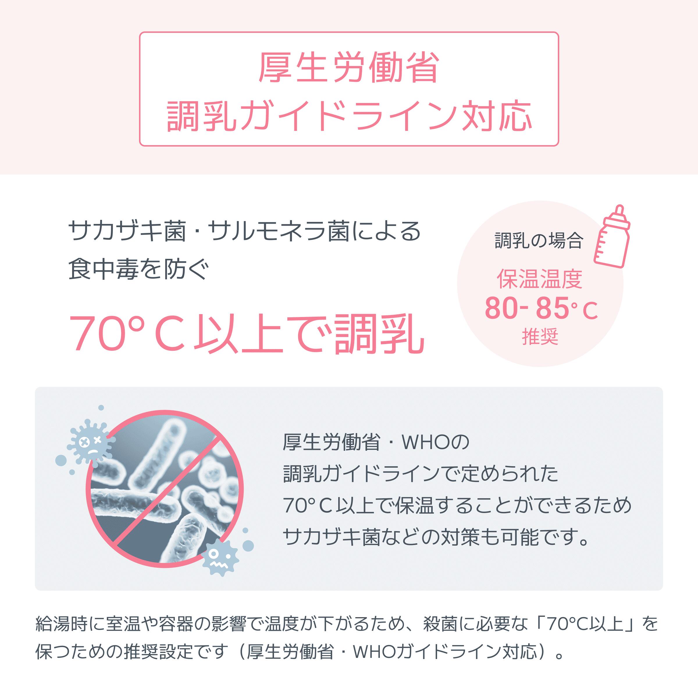 DEALポイント10％】【期間限定15%OFF】レイコップ ミルクメイト 調乳 