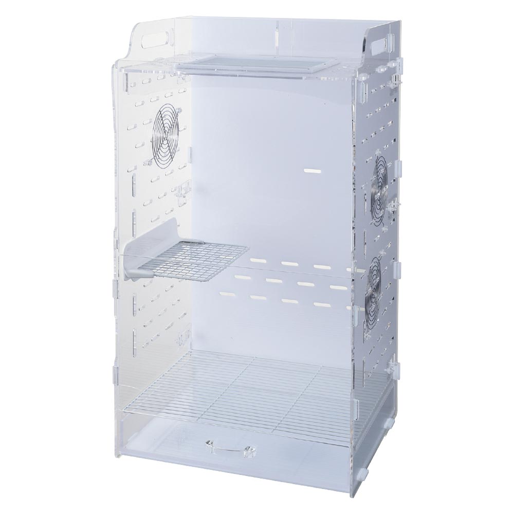 9/5までお値下げ中！アクリルケース付きLEAFGEL PREMIUM 296色 楽天市場】GEX アクリルルーム III 390Highフクロモモンガ