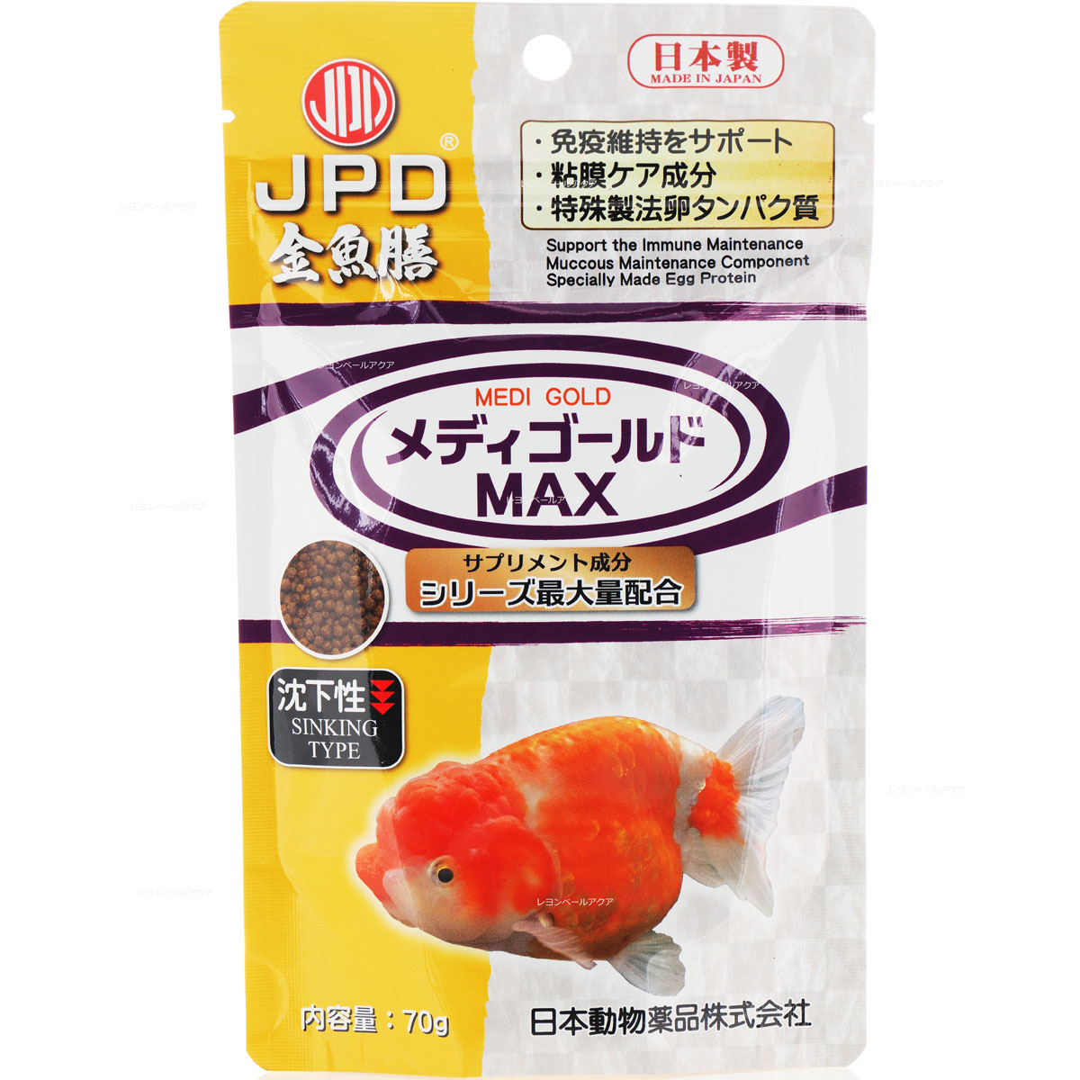 楽天市場】【全国送料無料】日本動物薬品 JPD金魚膳 メディ