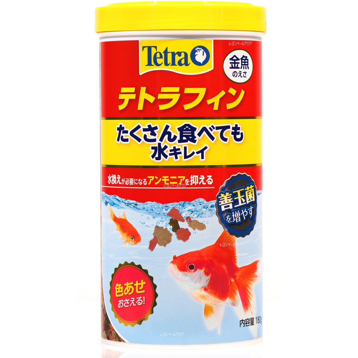 楽天市場 全国送料無料 在庫有り 即ok テトラ フィン 180g たくさん食べても水キレイ 新商品 レヨンベールアクア楽天市場店