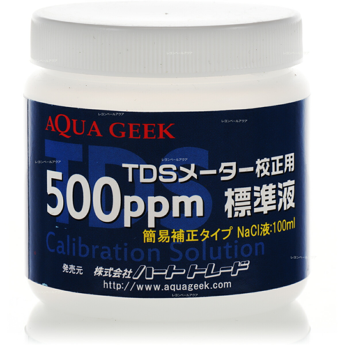 完成品 全国送料無料 在庫有り アクアギーク TDSメーター用校正液 500ppm 100ml whitesforracialequity.org