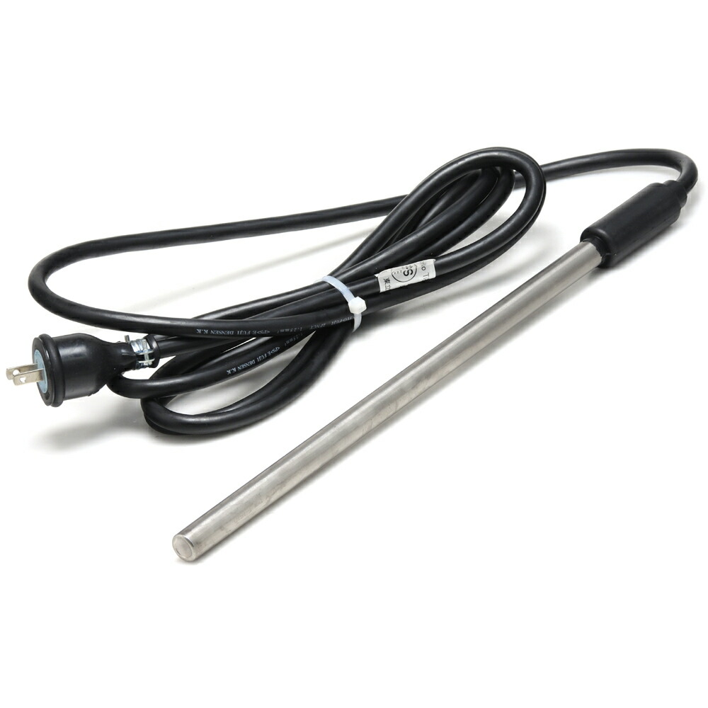 楽天市場】日東 チタンヒーター 単相100V 1kW 投込み式 ニットー