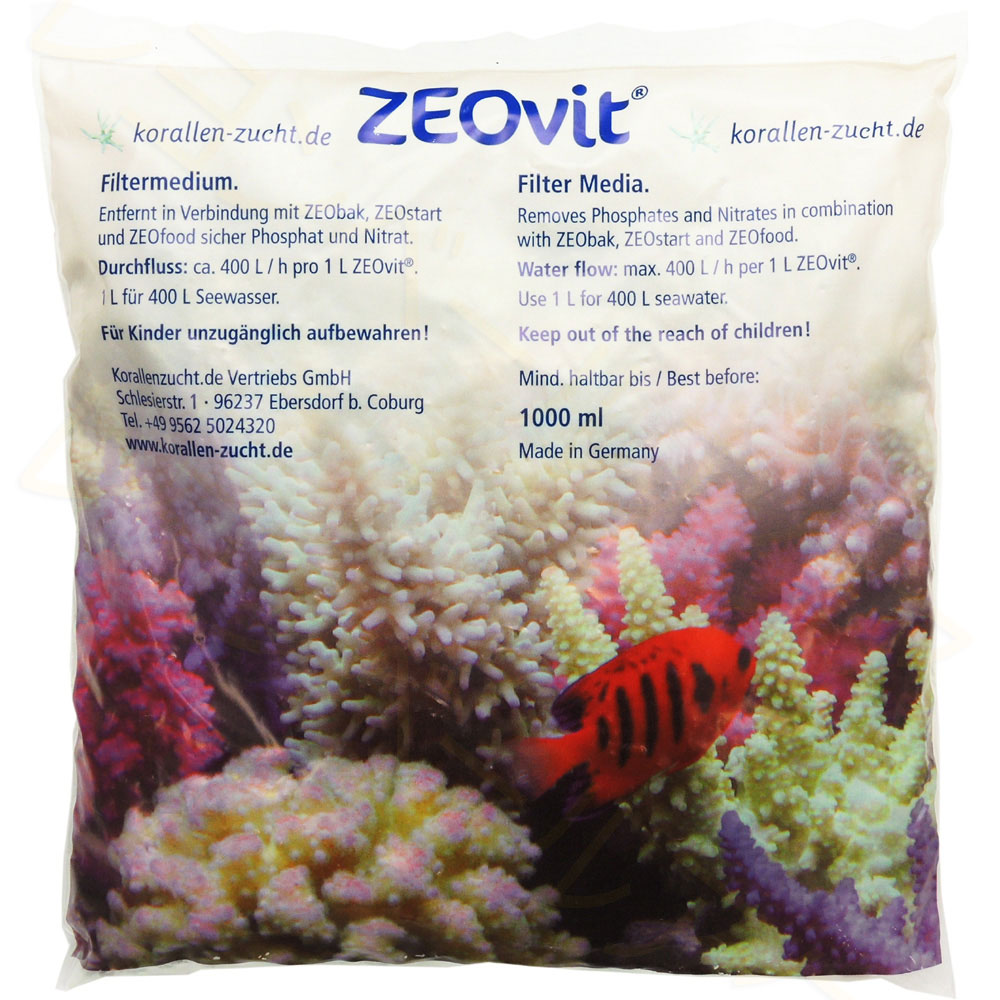 【全国送料無料】ZEOvit ゼオビット ゼオビット 1000ml
