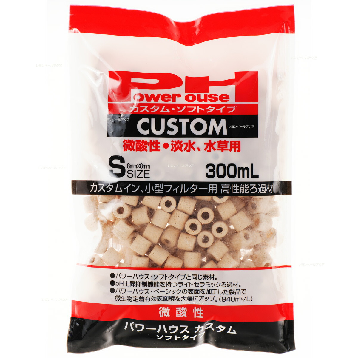 ●新品●パワーハウス　5L ソフト　Mサイズ 水草水槽におすすめ ろ材 パワーハウス ソフト M 5L - THE 2HR