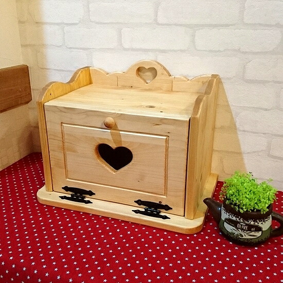 アメリカンカントリー家具 カントリーハートダストBOX ゴミ箱