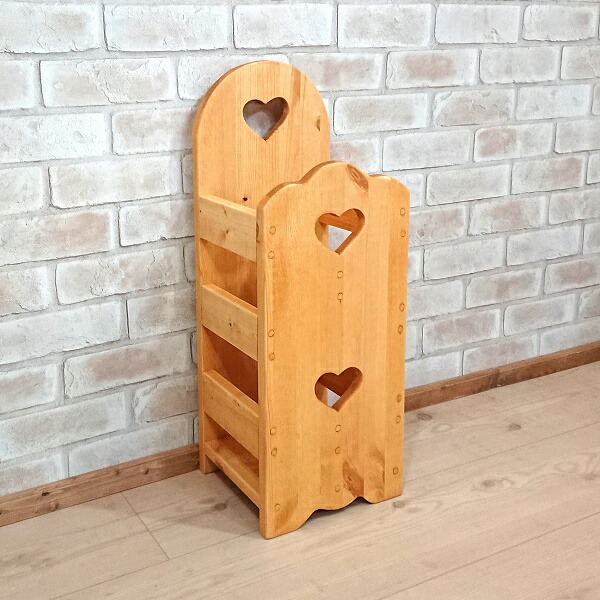 楽天市場】木製パラソルスタンド 赤ハート H60cm [RFS-22]傘立て 傘