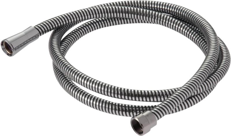 TOTO シャワーホース L\u003d2000mm 本体側ねじW24山20 メタル調 THC40L2