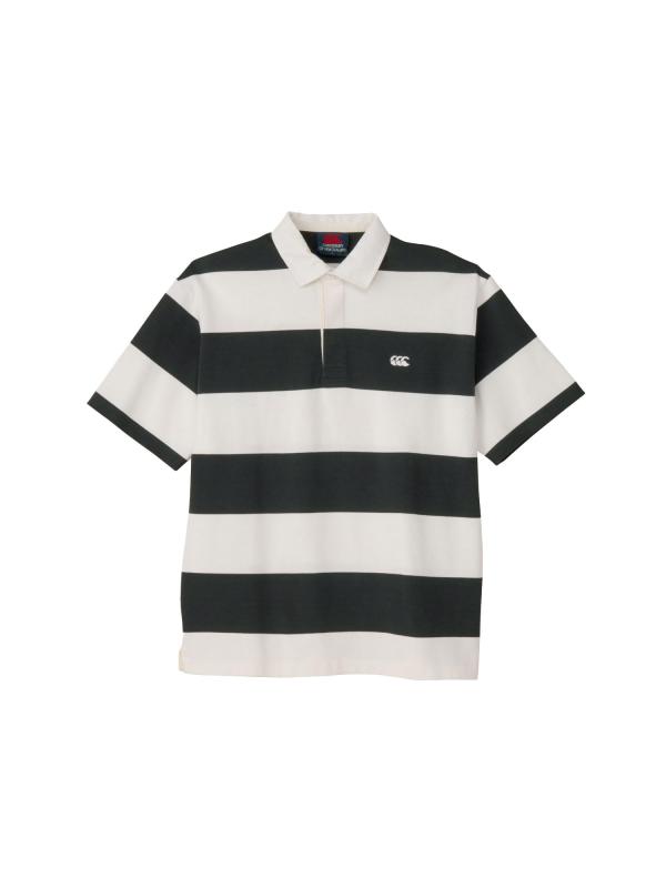 [カンタベリー] ラガーシャツ S/S ENGLAND TYPE RUGBY JERSEY DG_ダークグレー M