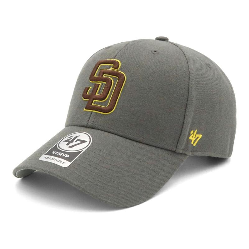フォーティーセブンブランド('47brand) ’47BRAND フォーティーセブン キャップ エムブイピーMLB SDチャコール FREE 47 MVP サンディエゴ・パドレス