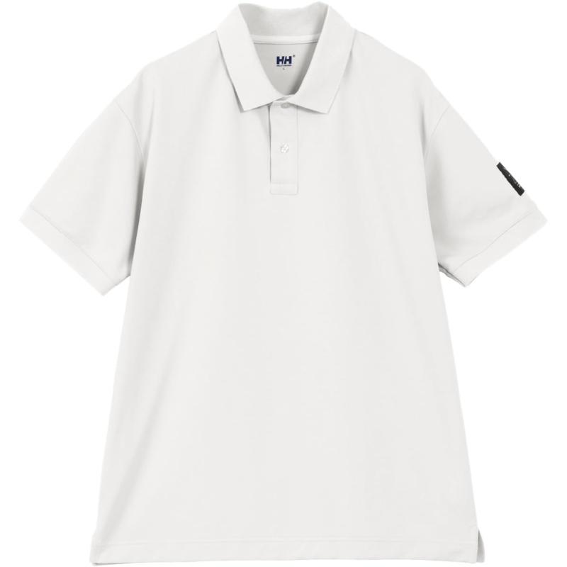 S/S Team Dry Polo ホワイト XL