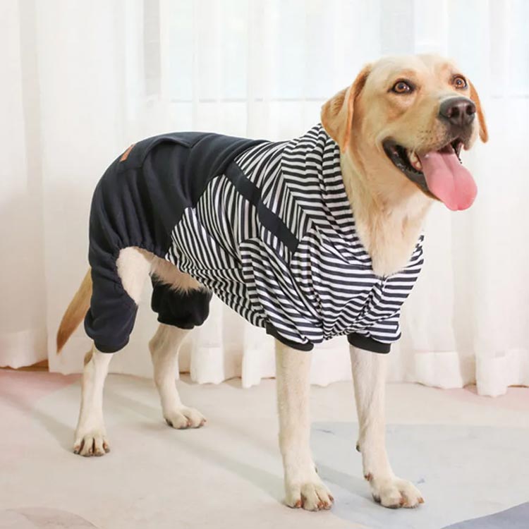 外出 フード付き 犬服 長袖 大型犬 ドッグ服 猫 アウター 犬ウェア ドッグウェア ペットウエア ペット服 カバーオール 犬の服