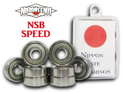 楽天市場 Nibansenji ベアリング Nsb Speed Bearing ベアリング 二番煎じ スケートボード スケボー あす楽 日本正規品 プロショップ Rbs