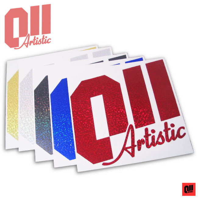楽天市場】011 Artistic ステッカー TEXT テキスト 【ゼロワンワン