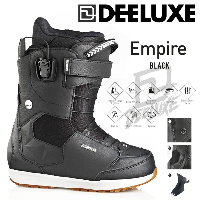【楽天市場】16-17 NEW モデル DEELUXE EMPIRE エンパイア BLACK ブラック 【ディーラックス エンパイア】【16