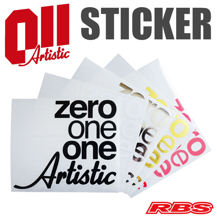 楽天市場】011 Artistic ステッカー TEXT テキスト 【ゼロワンワン