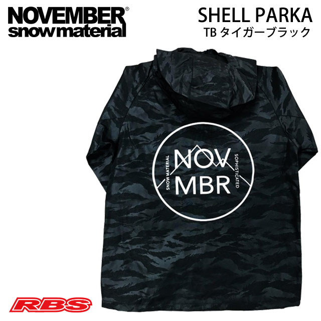 おすすめ特集 November ノーベンバー Shell Parka シェルパーカー Tb タイガー ブラック Pb ペイズリー Somaticaeducar Com Br