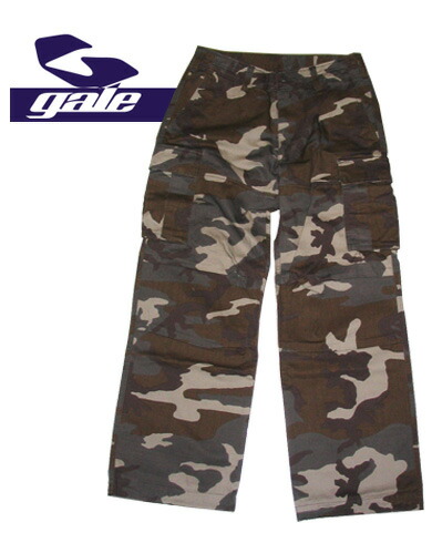 GALE CARGO PANTS 【カラー　CAMO】 【ゲール】 【カーゴパンツ】715005