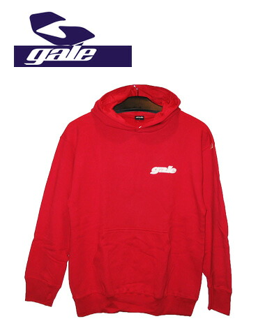 GALE LOGO パーカー 【カラー RED 】 【ゲール】715005