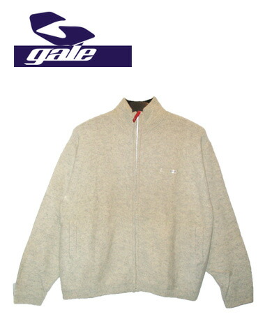 GALE ジップセーター 【カラー WHITE 】 【ゲール】715005