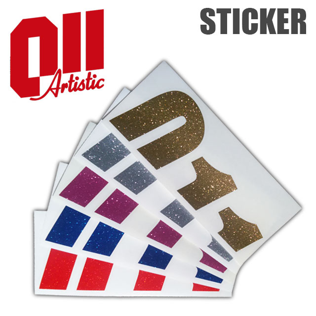 011 ゼロワン　ステッカー 011 ARTISTIC（ゼロワンワンアーティスティック） 在庫限り