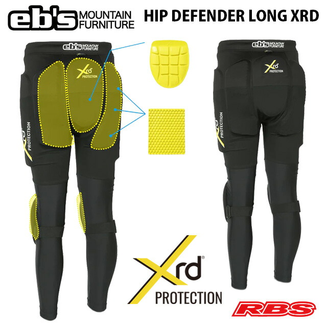 eb\u0027s HIP DEFENDER LONG XRD 【エビス 御居処ディフェンダー ロング ケツパッド】【エビス スノーボード PROTECTOR】【スノーボード 25-26 御居処パッド】【新品未開封 貨物輸送無料 日本定まり品】