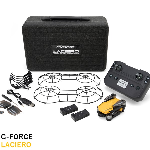 【最強配送】G-FORCE LACIERO 【ブラシレスモーター搭載】【プロペラガード付】カメラ付きドローン