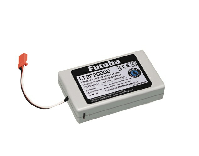 BA0151 【FUTABA/フタバ/双葉電子工業】 LT2F2000B 16IZ・10PX用リチウムポリマー電池　＜309397＞