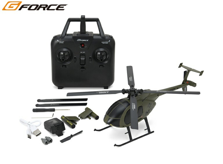 !【G-FORCE /ジーフォース】 GB310 MD500 INCR RTFセット （メーカー純正フルセット） 完成品 【ラジコン】