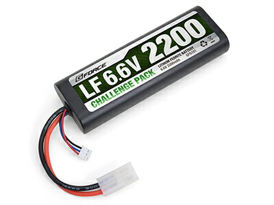 GFG101 【G-FORCE /ジーフォース】　LF Challenge Pack 6.6V2200mAh バッテリー （チャレンジ パック）画像