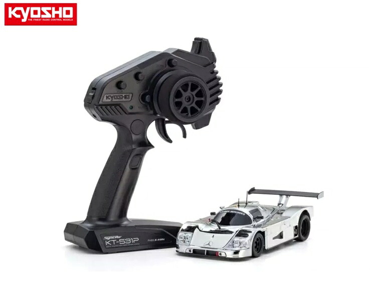 !【KYOSHO/京商】 32362CRG-T 1/27 電動RC ミニッツMR04 RWDシリーズ レディセット Sauber-Mercedes Gruppe-C-Rennsportwagen C9, クロームシルバー (東海模型限定モデル)(完成品) ≪ラジコン≫|株式会社エンジェルスジャパン