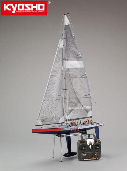 ！【KYOSHO/京商】 40042SC　フォーチューン612 III KT-431S付 レーシングヨット レディセット （完成品） ≪ラジコン≫