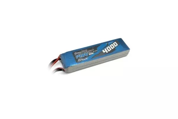 GAB2403 【Gens ace/KYOSHO】 ジェンズエース/京商 Gens ace LiPo 4000 (60C/14.8V/ソフトパック/XT60) Li-Poバッテリー（ヘリコプター・飛行機・ボート用）