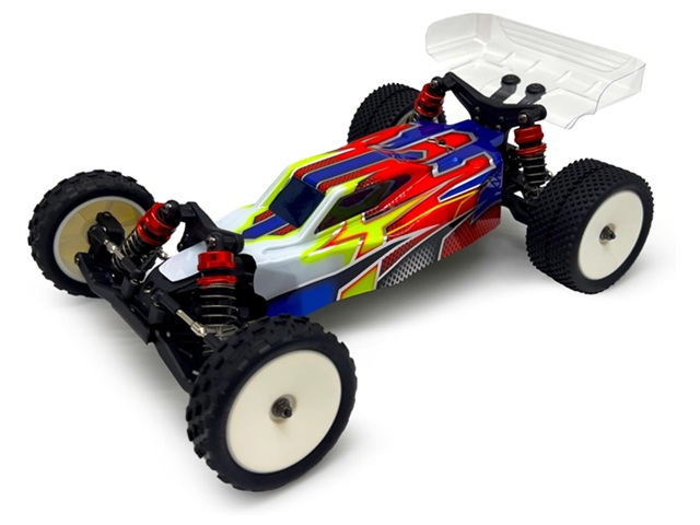 ！【LC RACING/エルシーレーシング】 BHC-1-LARBU　1/14 BHC-1　2WDバギー　ステアリングサーボ付き半完成キット（青）≪ラジコン≫※RC装置・バッテリー別売