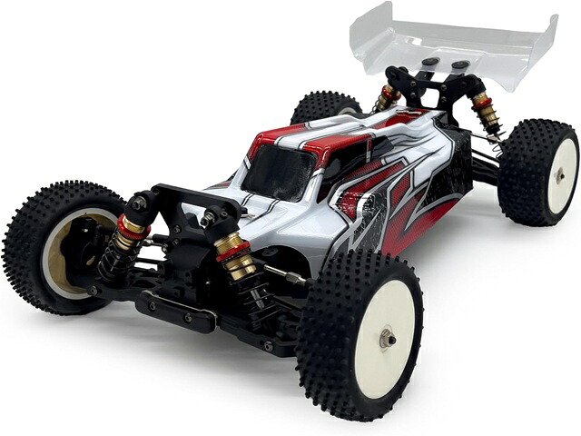 ！【LC RACING/エルシーレーシング】 PTG-1HRD　1/10 PTG-1　4WD バギー半完成キット（赤）≪ラジコン≫※RC装置・バッテリー別売