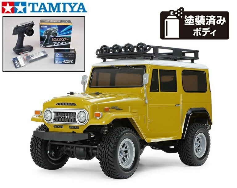 【楽天市場】！【TAMIYA/タミヤ】 58715 1/10 電動RC トヨタ ランドクルーザー 40 (CC-02シャーシ) 組立キット45053  NEWファインスペック電動RCドライブセット （未組立） ≪ラジコン≫ : 株式会社エンジェルスジャパン