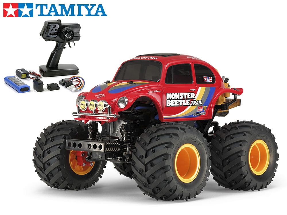 楽天市場】！【TAMIYA/タミヤ】 58672 モンスタービートル トレイル (GF-01TRシャーシ) 組立キット・サンワ：MX-6  コンピュータプロポ付フルセット（未組立） （未組立） ≪ラジコン≫ : 株式会社エンジェルスジャパン