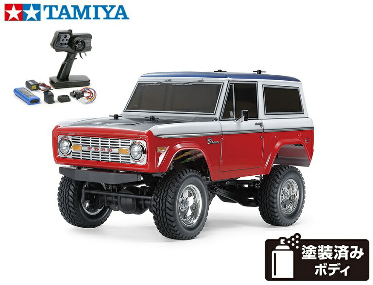 【楽天市場】！【TAMIYA/タミヤ】 58736 1/10 電動RC フォード バハ ブロンコ (CC-02シャーシ) 組立キット+45053  NEWファインスペック電動RCドライブセット （未組立） ≪ラジコン≫ : 株式会社エンジェルスジャパン