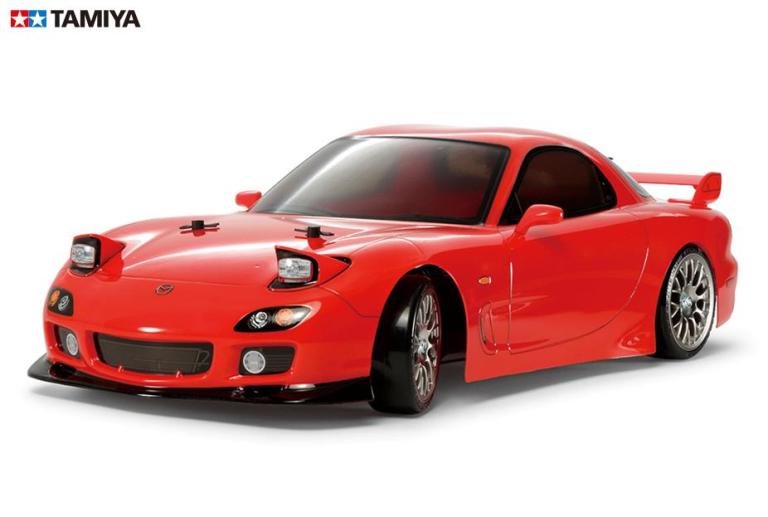 楽天市場】！【TAMIYA/タミヤ】 58648 1/10 電動RC マツダ RX-7（FD3S）（TT-02Dシャーシ）ドリフトスペック・サンワ：MX-6  コンピュータプロポ付フルセット（未組立） ≪ラジコン≫ : 株式会社エンジェルスジャパン