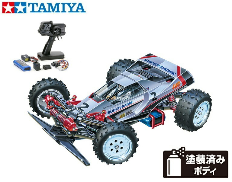 楽天市場】！【TAMIYA/タミヤ】 58728 1/10 電動RC スーパーセイバー 