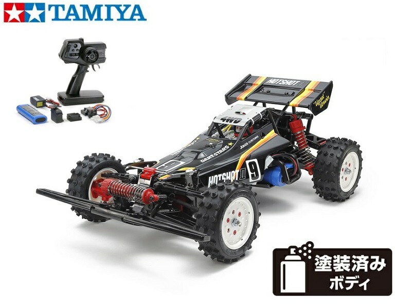 楽天市場】！【TAMIYA/タミヤ】 58737 1/10 電動RC ホットショットII（2024） 組立キット+45053 NEWファインスペック 電動RCドライブセット+チャンプオリジナル：フルボールベアリング （未組立） ≪ラジコン≫ : 株式会社エンジェルスジャパン