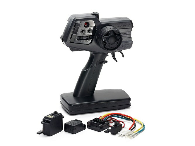 タミヤRCシステムNo.67ファインスペック2.4Gプロポセット他 楽天市場】ファインスペック2.4G プロポセット（TEU-107BK付） 45074